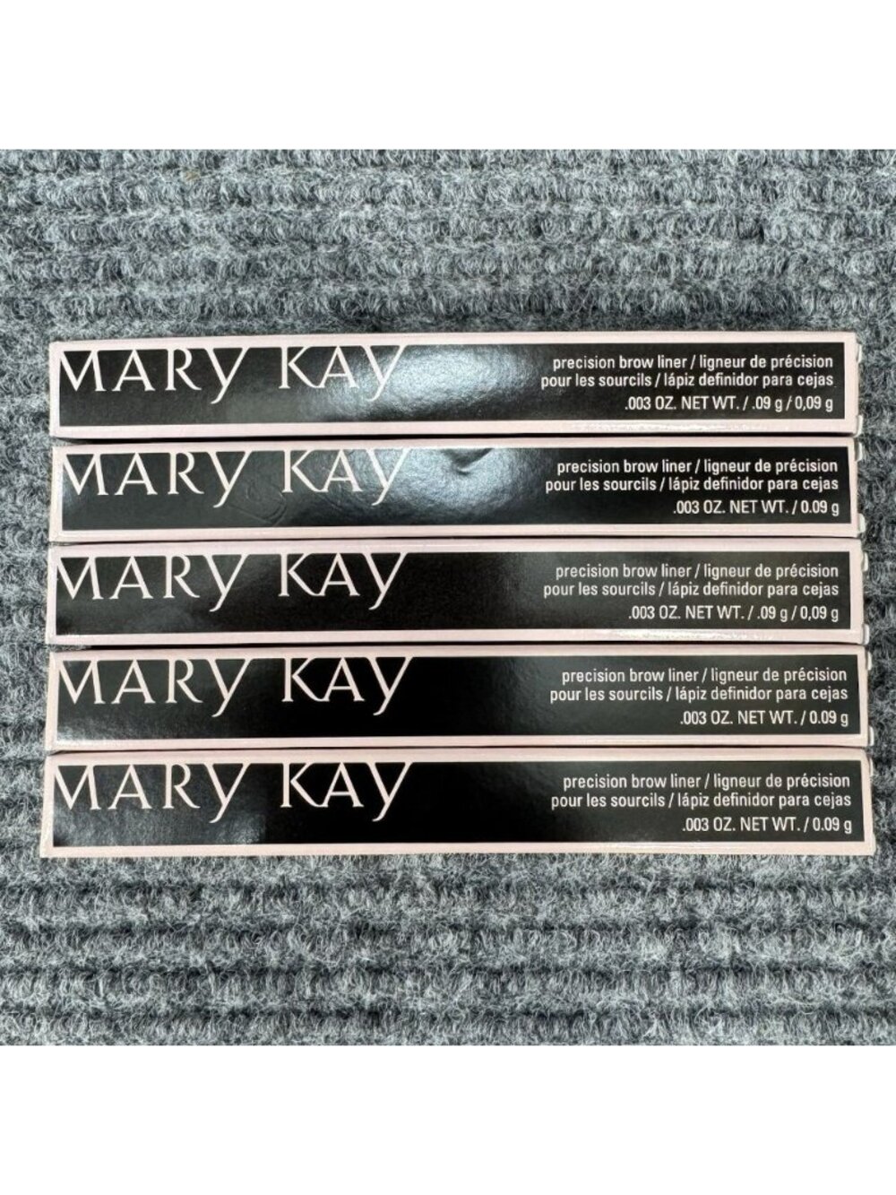 Lot of 5 Mary Kay Precision Brow Liner Black Brown 127615 NEW Full Size